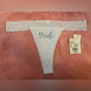 NWT Bride Thong From David’s Bridal